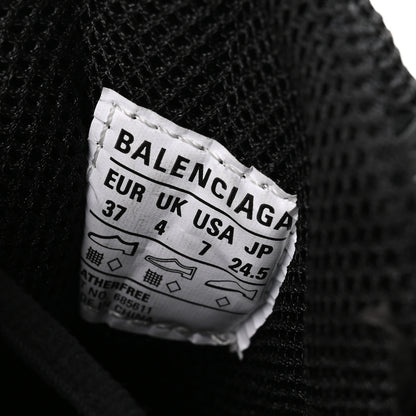 Balenciaga Mesh Nylon Mens Monocolor Bouncer Sneakers 37 Black 7 of 8