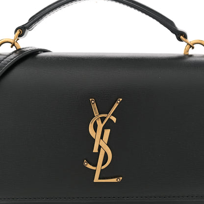 Saint Laurent Calfskin Monogram Sunset Chain Wallet Black 8 of 11