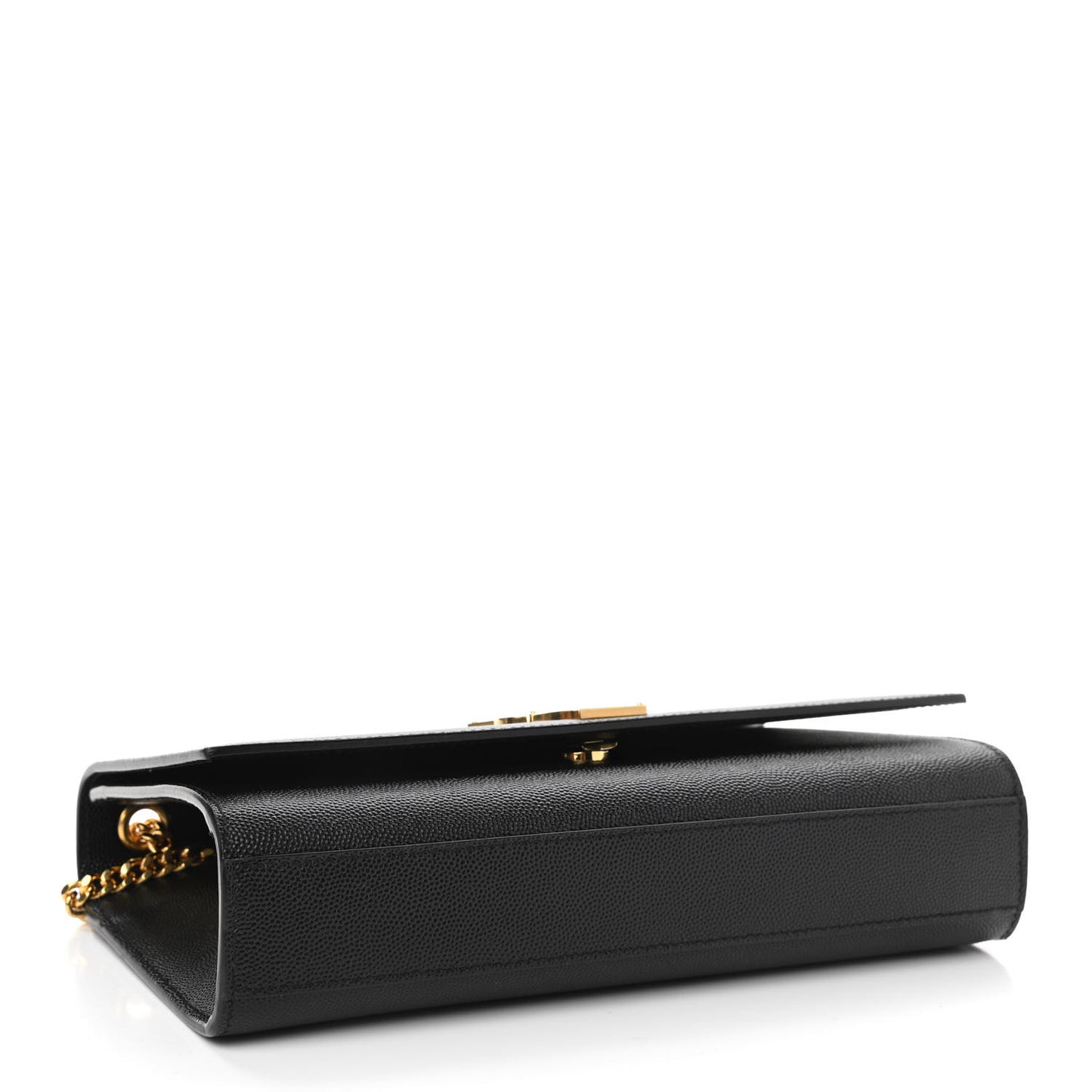 Grain De Poudre Medium Classic Monogram Kate Satchel Black