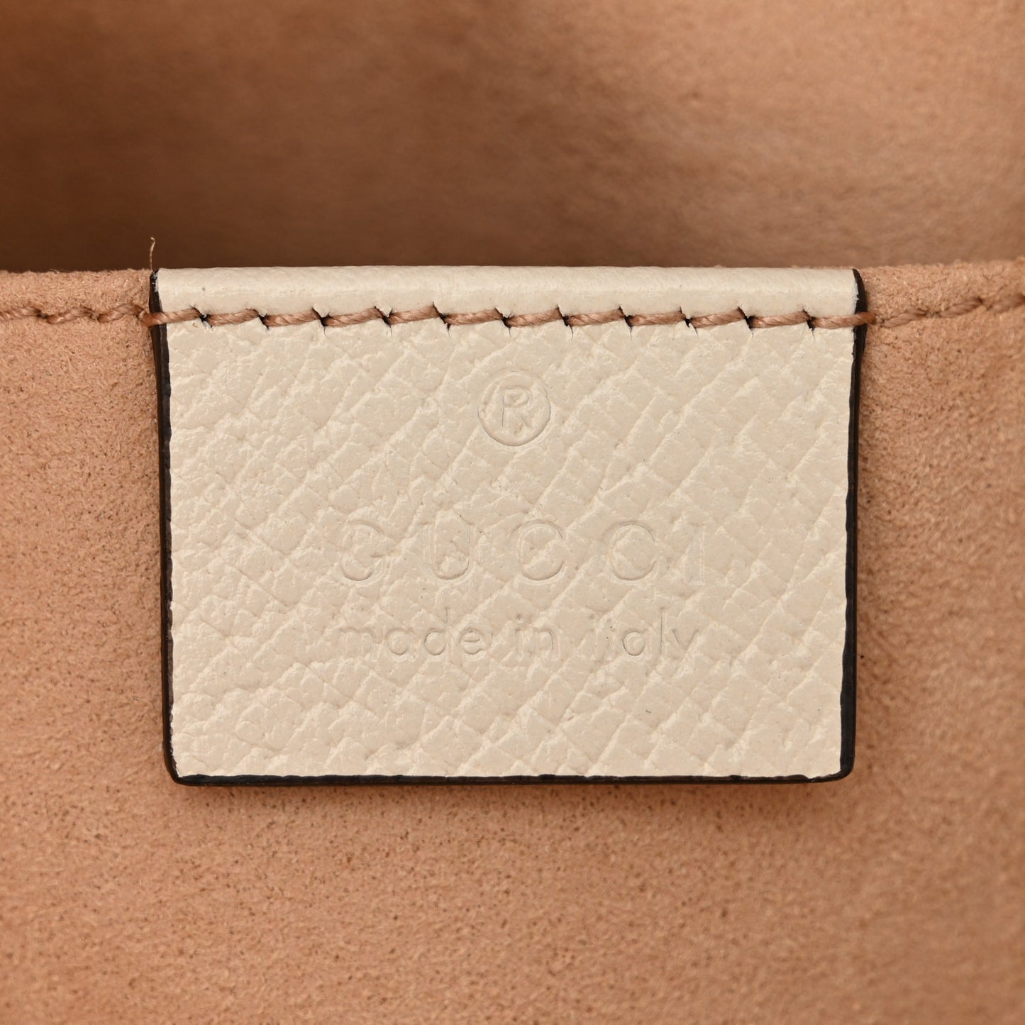 GG Supreme Monogram Textured Dollar Calfskin Web Small Ophidia Dome Shoulder Bag Beige Ebony Mystic White