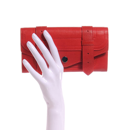 Proenza Schouler Leather PS1 Continental Wallet Bright Red 2 of 7