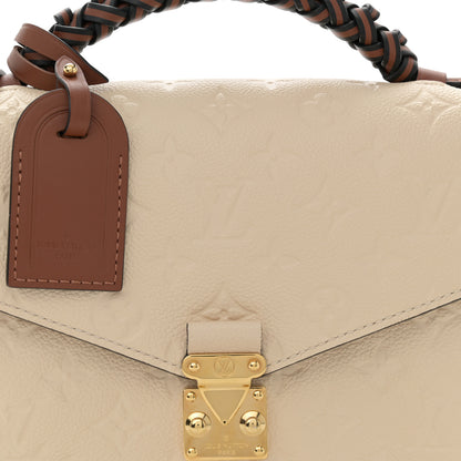 Louis Vuitton Empreinte Braided Pochette Metis Creme Beige Caramel 7 of 9