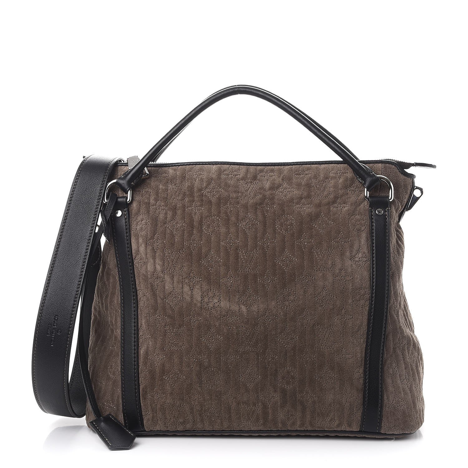 Louis Vuitton Monogram Suede Antheia IXIA PM BBrown 1 of 10