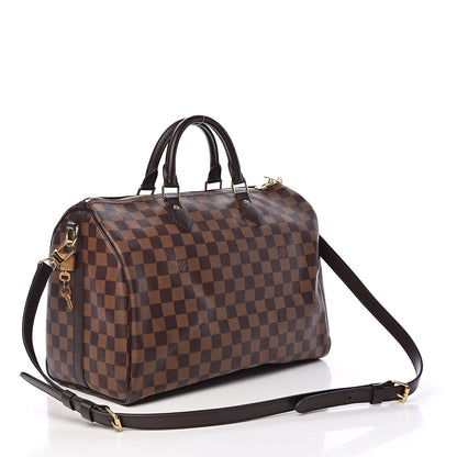 Louis Vuitton Damier Ebene Speedy Bandouliere 35 3 of 12