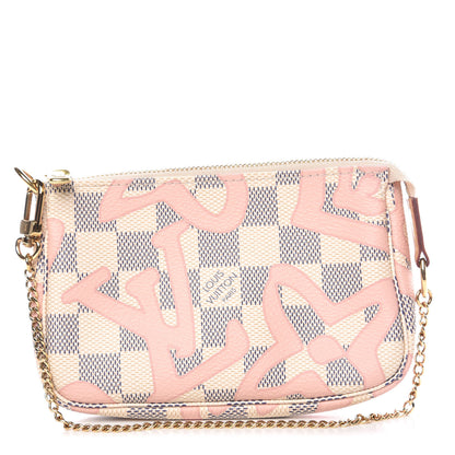 Louis Vuitton Damier Azur Tahitienne Mini Pochette Accessories 1 of 8