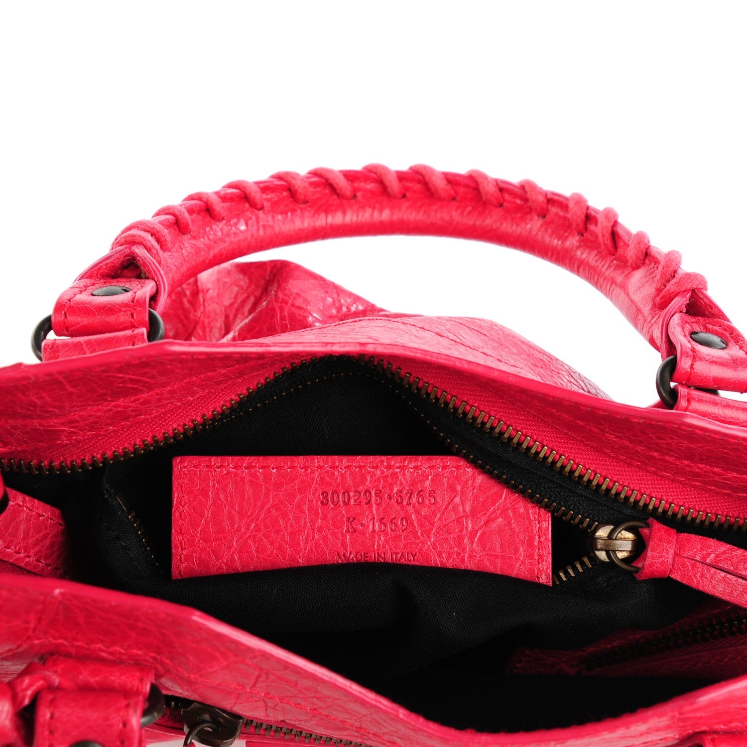 Balenciaga Agneau Classic Hardware Mini City Rose Thulian 8 of 8