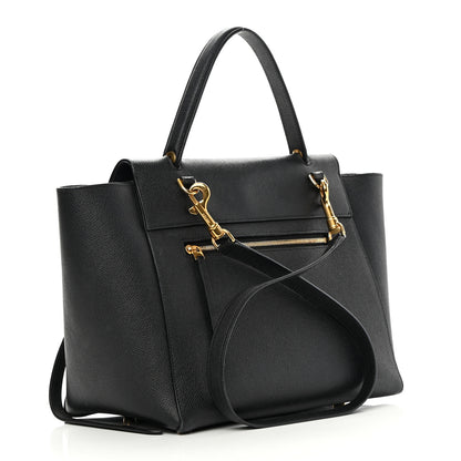 Celine Grained Calfskin Mini Belt Bag Black 1 of 23