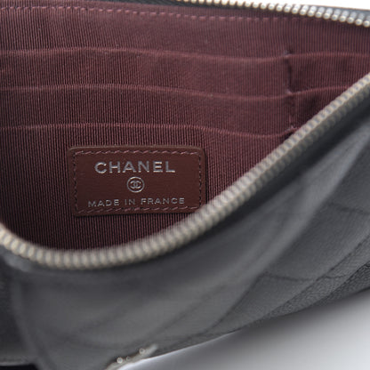 Chanel Caviar Quilted Classic iPhone Pouch Black 7 of 8