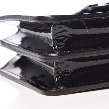 Miu Miu Vernice Crystal Logo Mini Crossbody Black 8 of 10