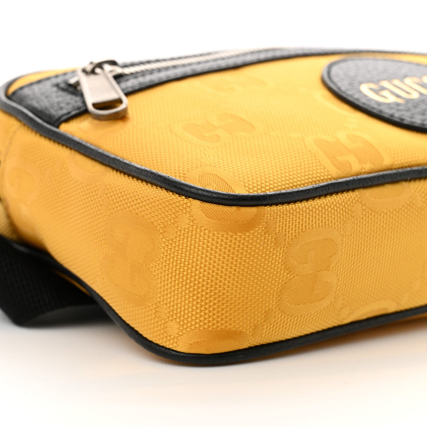 Econyl Nylon Monogram Off The Grid Belt Bag Crop Black