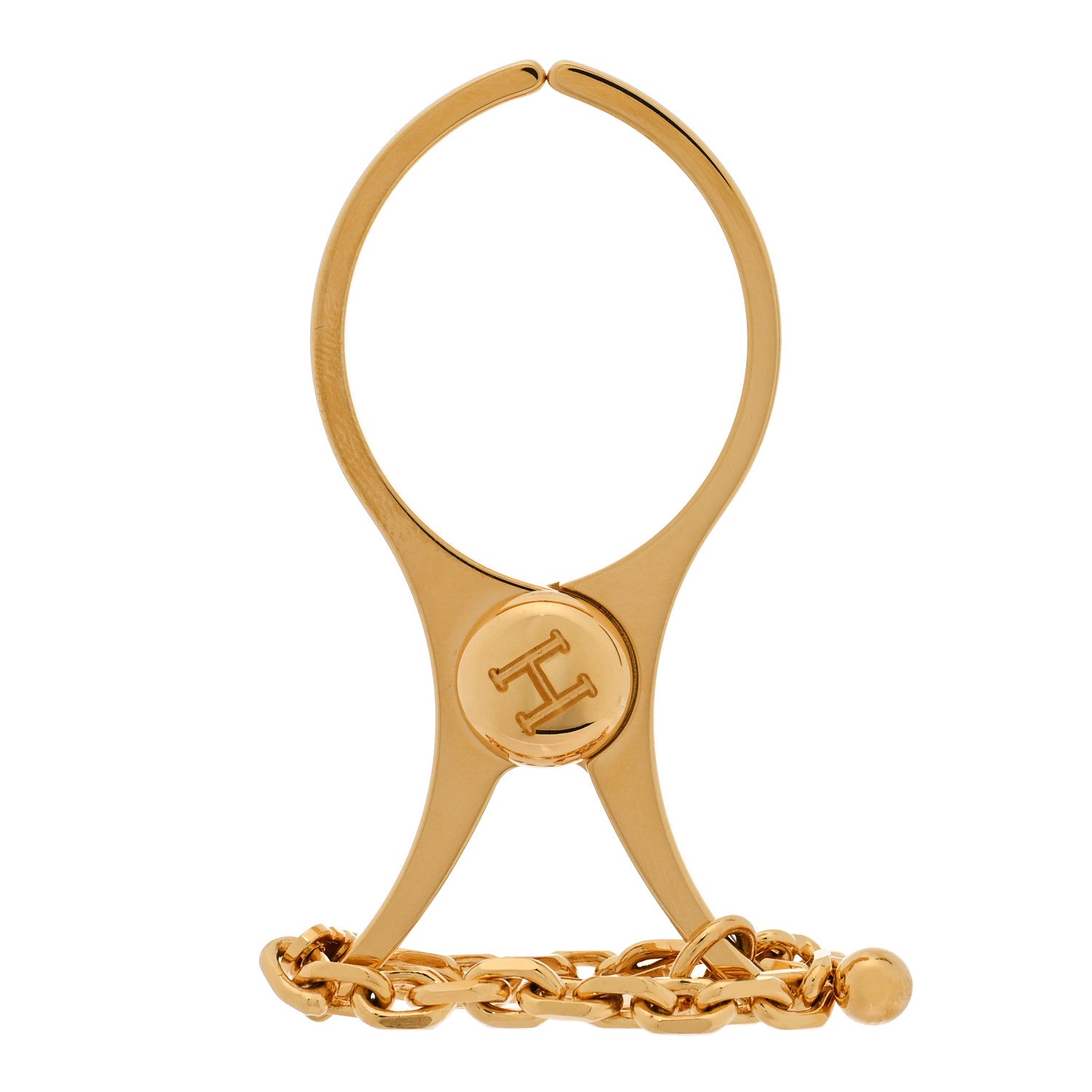 Hermes Permabrass Filou Glove Clip 1 of 4