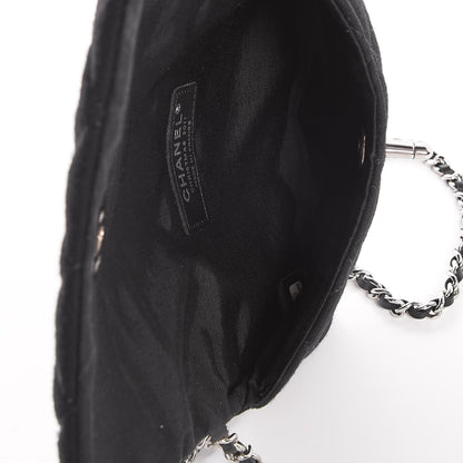 Chanel Jersey Quilted Mini Flap Black 7 of 7