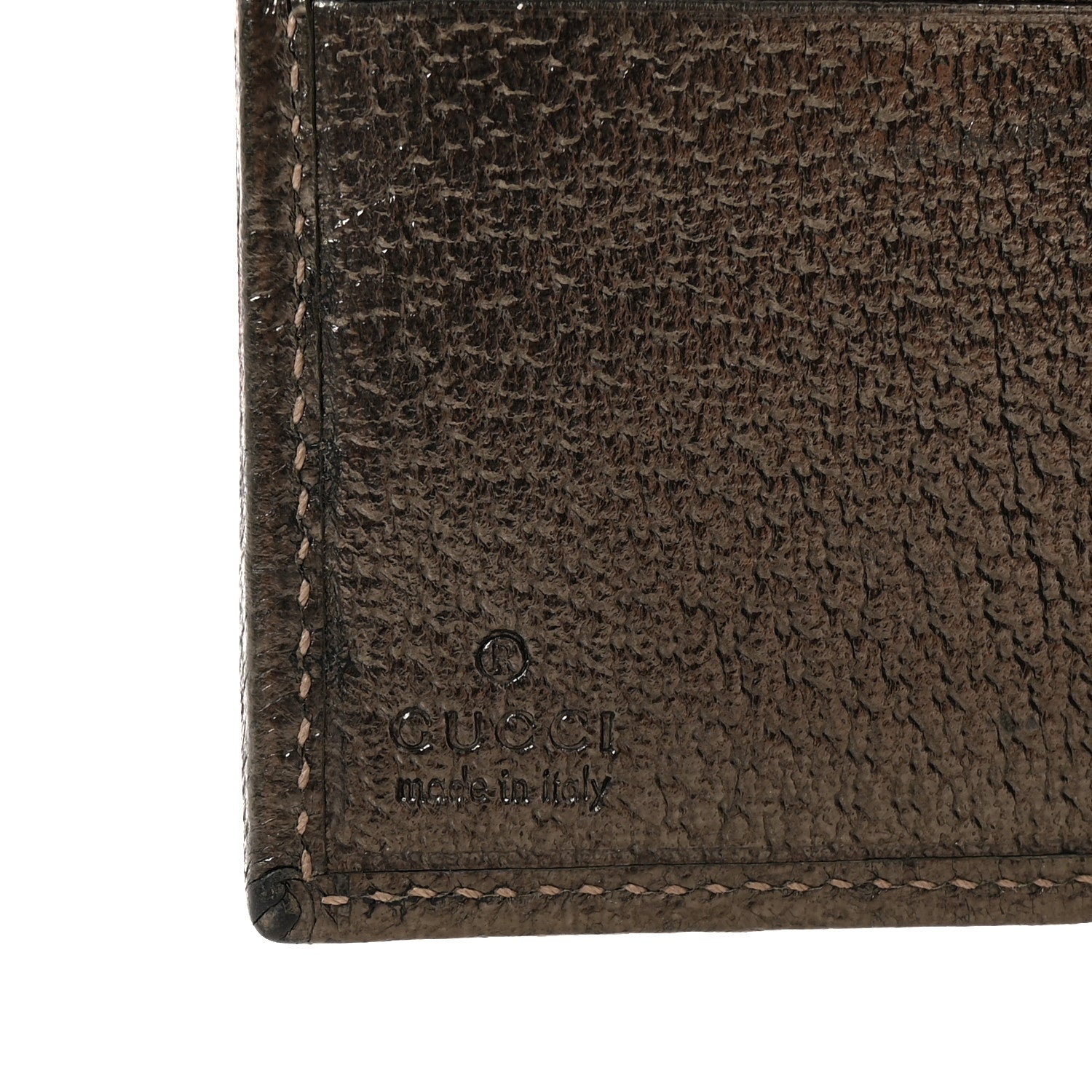 Gucci Monogram Abbey Compact Wallet Pewter 6 of 7