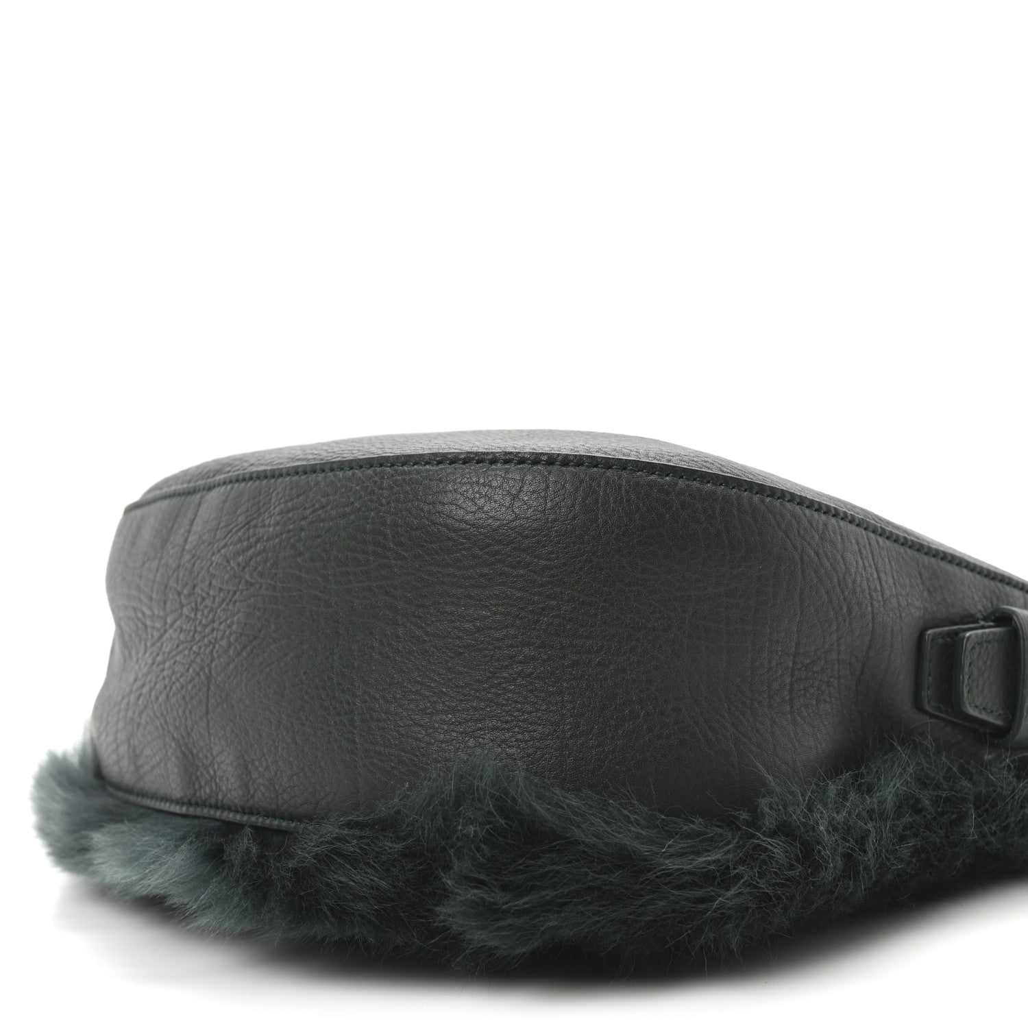 Burberry Shearling Small Knight Crossbody Bag Vine 9 of 9