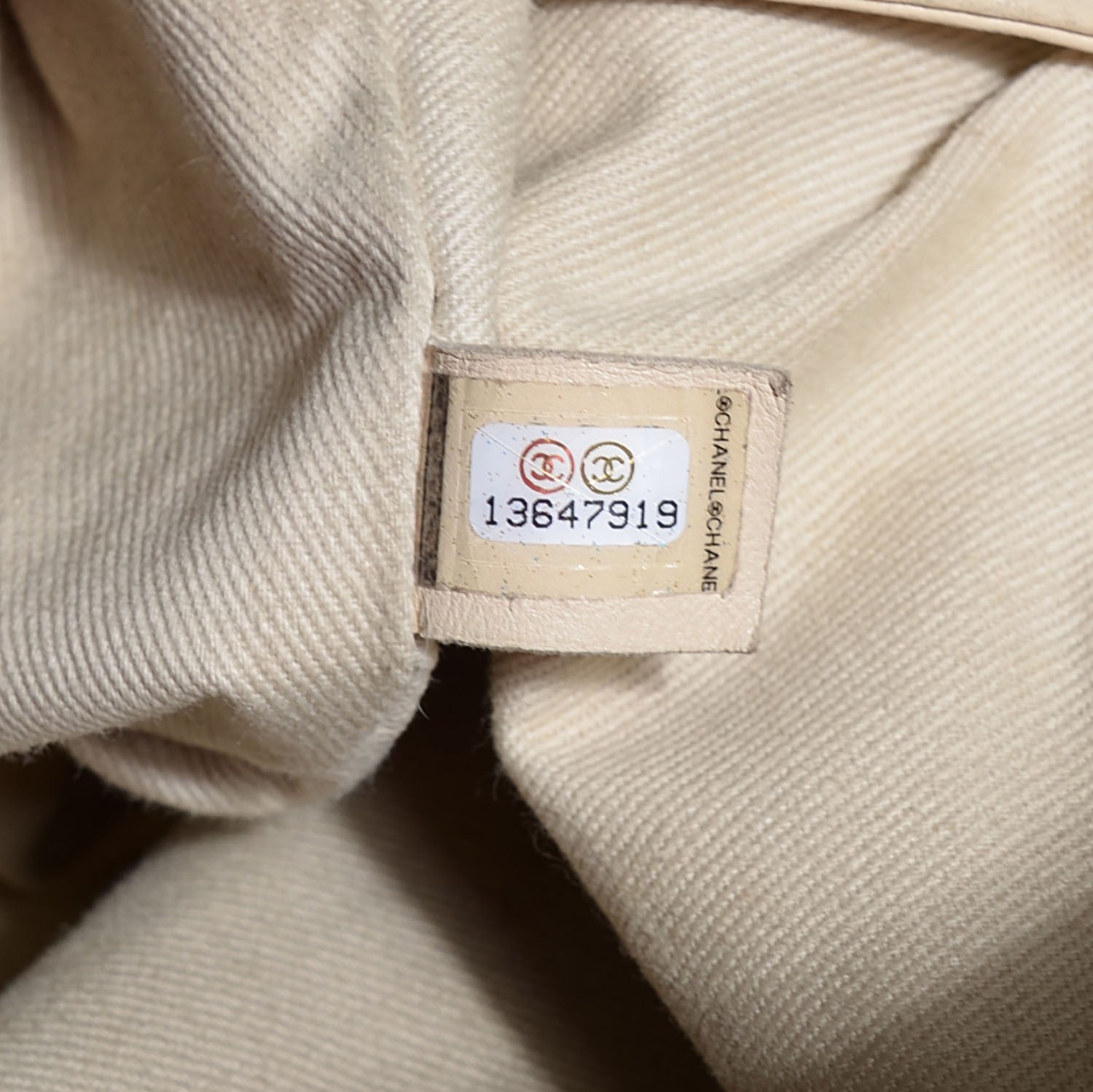 Chanel Glazed Goatskin Double Stitch Maxi Flap Light Grey 7 of 7