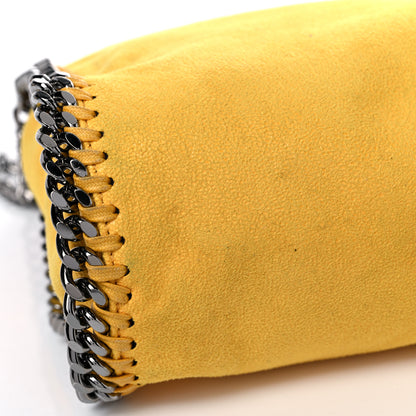 Stella McCartney Shaggy Deer Falabella Mini Fold Over Tote Yellow 13 of 15