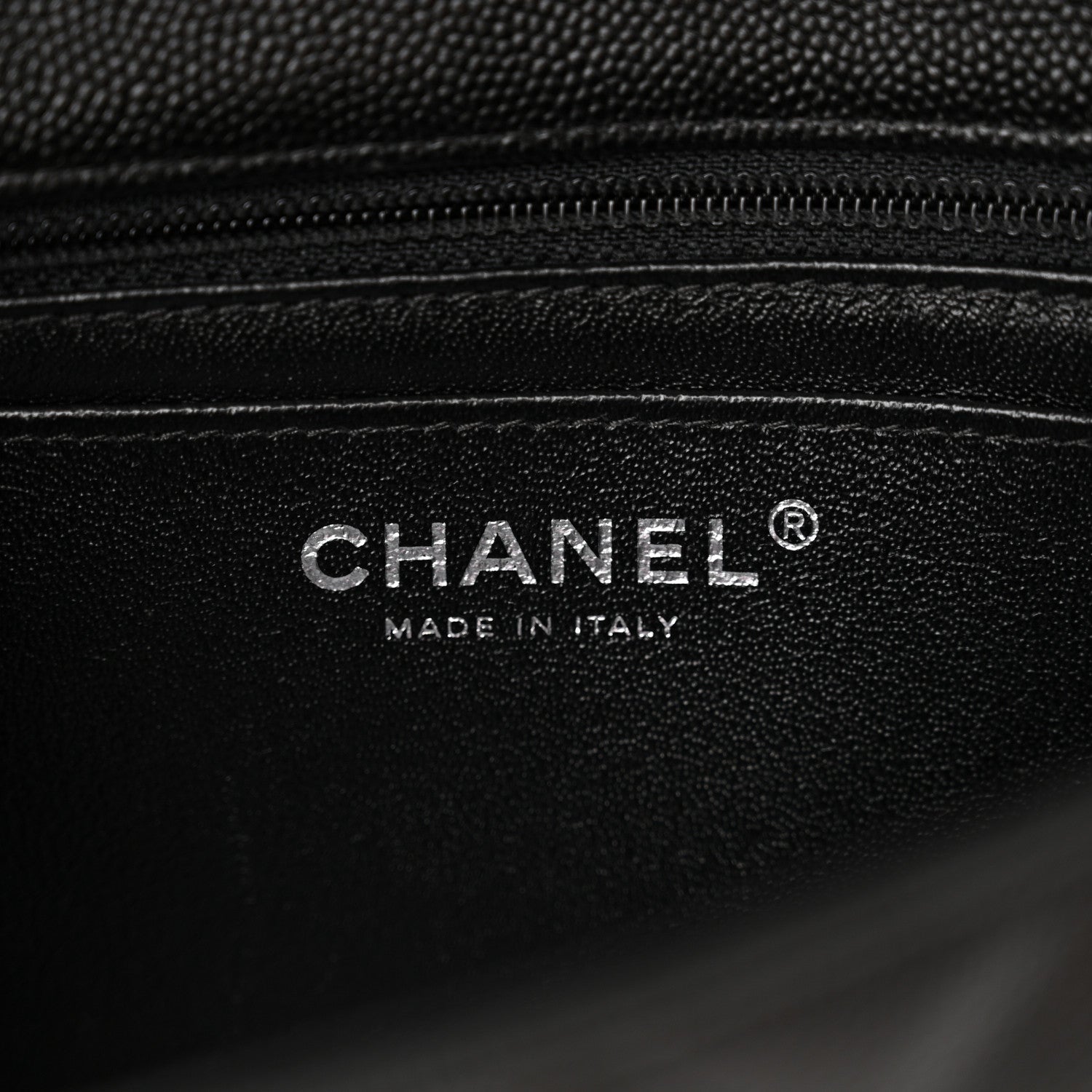 Chanel Caviar Quilted Mini Rectangular Flap Black 6 of 12