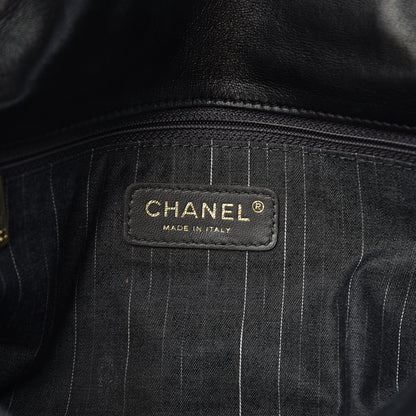 Chanel Lambskin Quilted Medium Westminster Pearl Flap Black 6 of 12