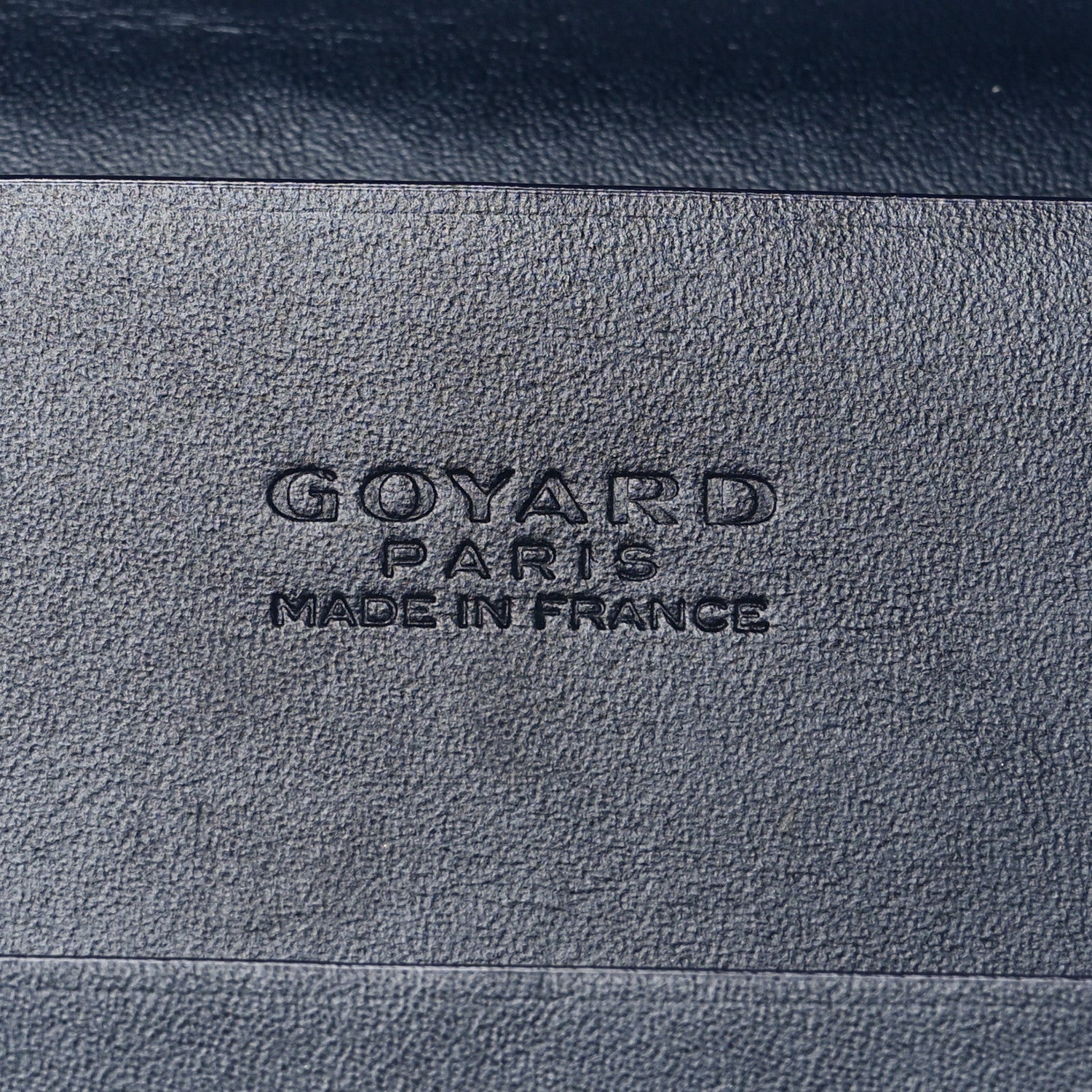 Goyard Goyardine Richelieu Wallet Navy 7 of 8
