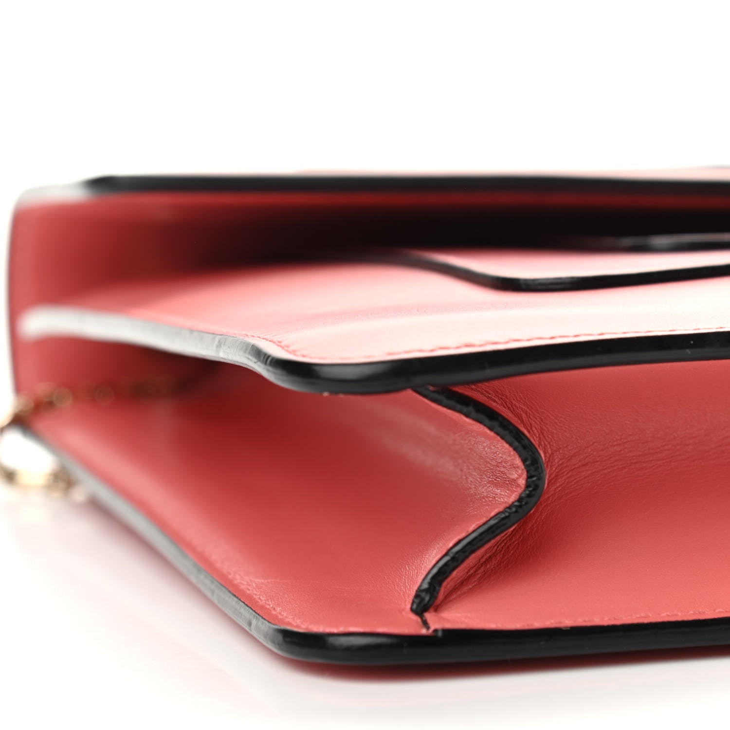 Bulgari Calfskin Serpenti Forever Crossbody Flamingo Quartz 11 of 18