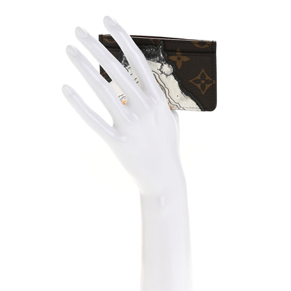 Louis Vuitton Monogram Travels With Grace Coddington Card Holder 2 of 8