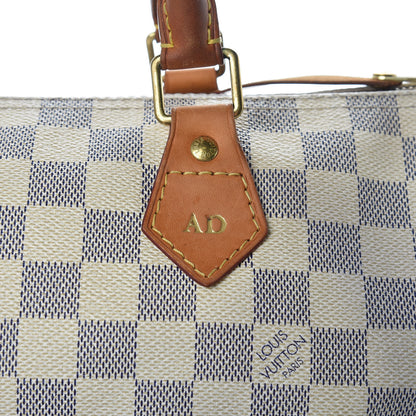 Louis Vuitton Damier Azur Speedy 30 12 of 22
