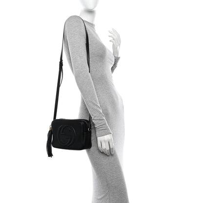 Gucci Pebbled Calfskin Small Soho Disco Bag Black 2 of 11