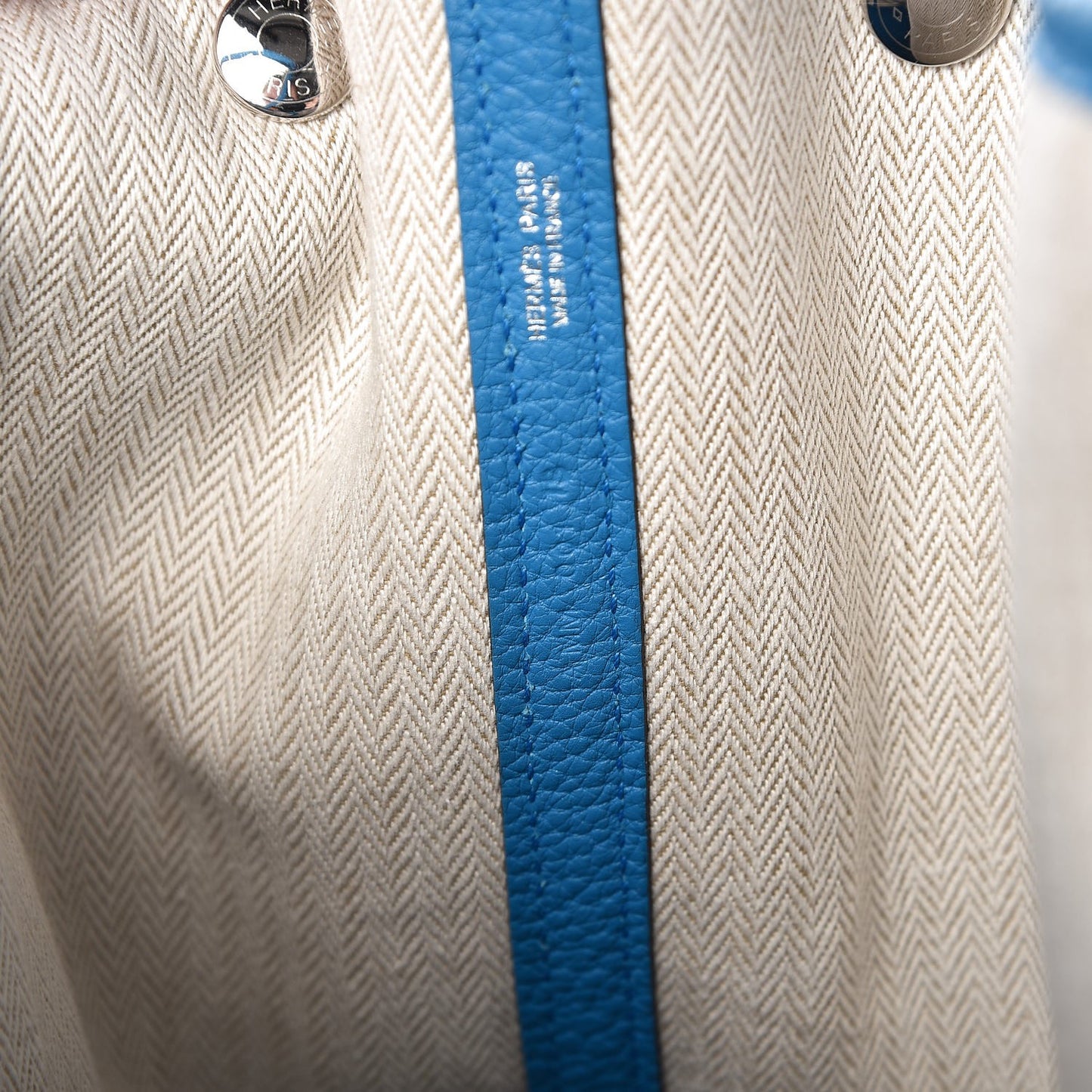 Negonda Garden Party Tote 36 MM Bleu Zanzibar