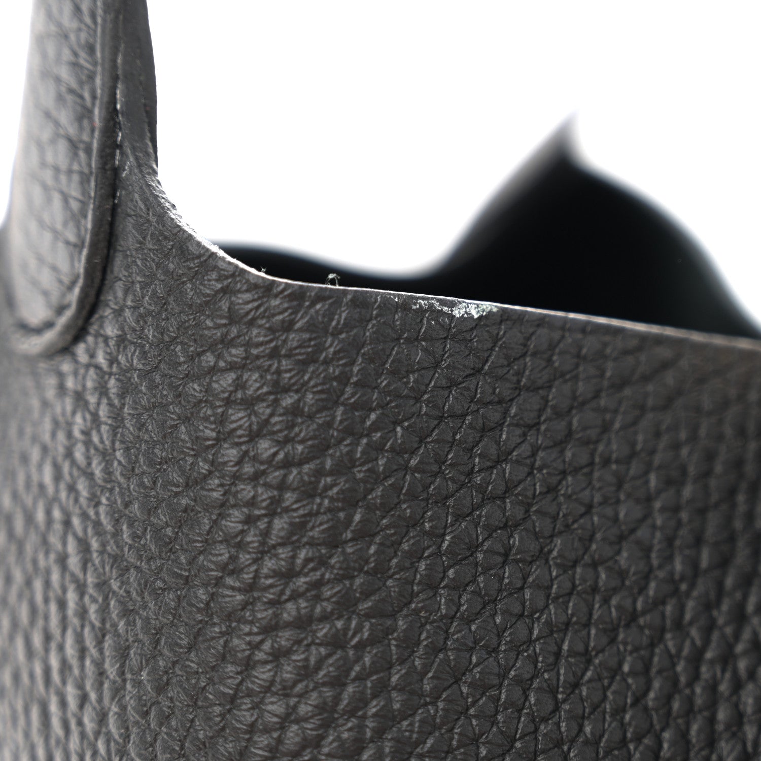 Hermes Taurillon Clemence Picotin Lock 22 MM Black 11 of 12