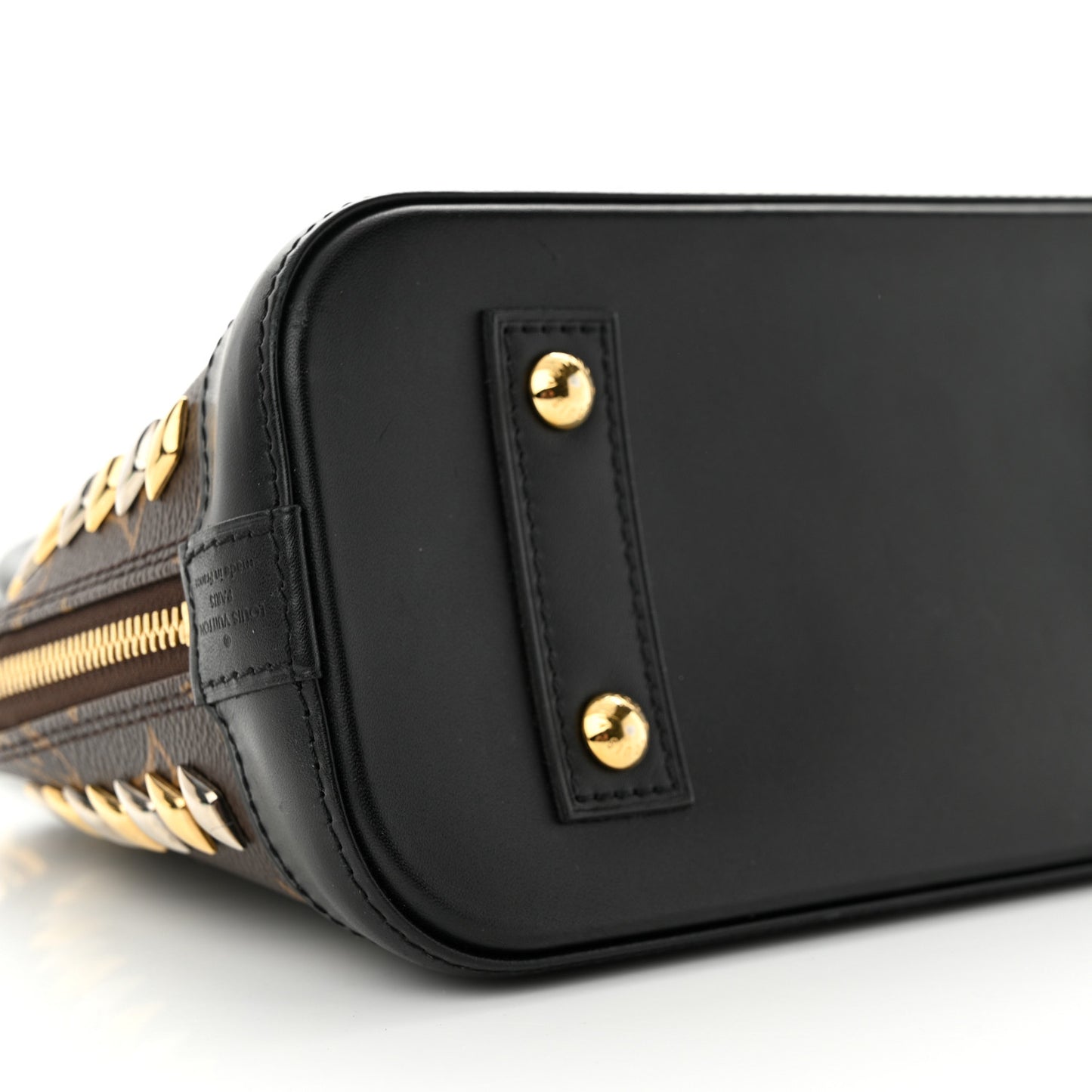 Monogram Macassar Studded Alma BB