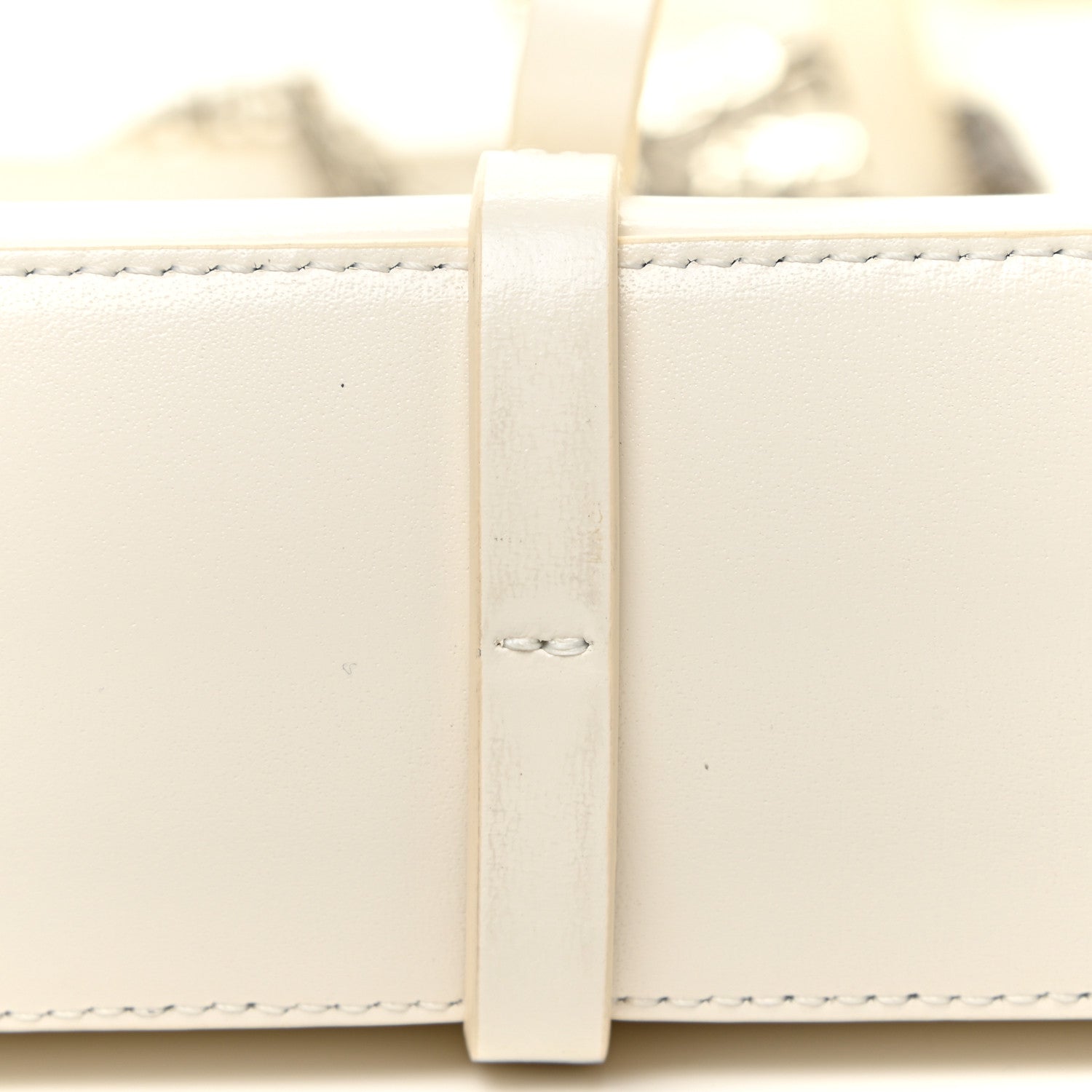 Givenchy Box Calfskin Small Cut Out Shoulder Bag Ivory 10 of 11