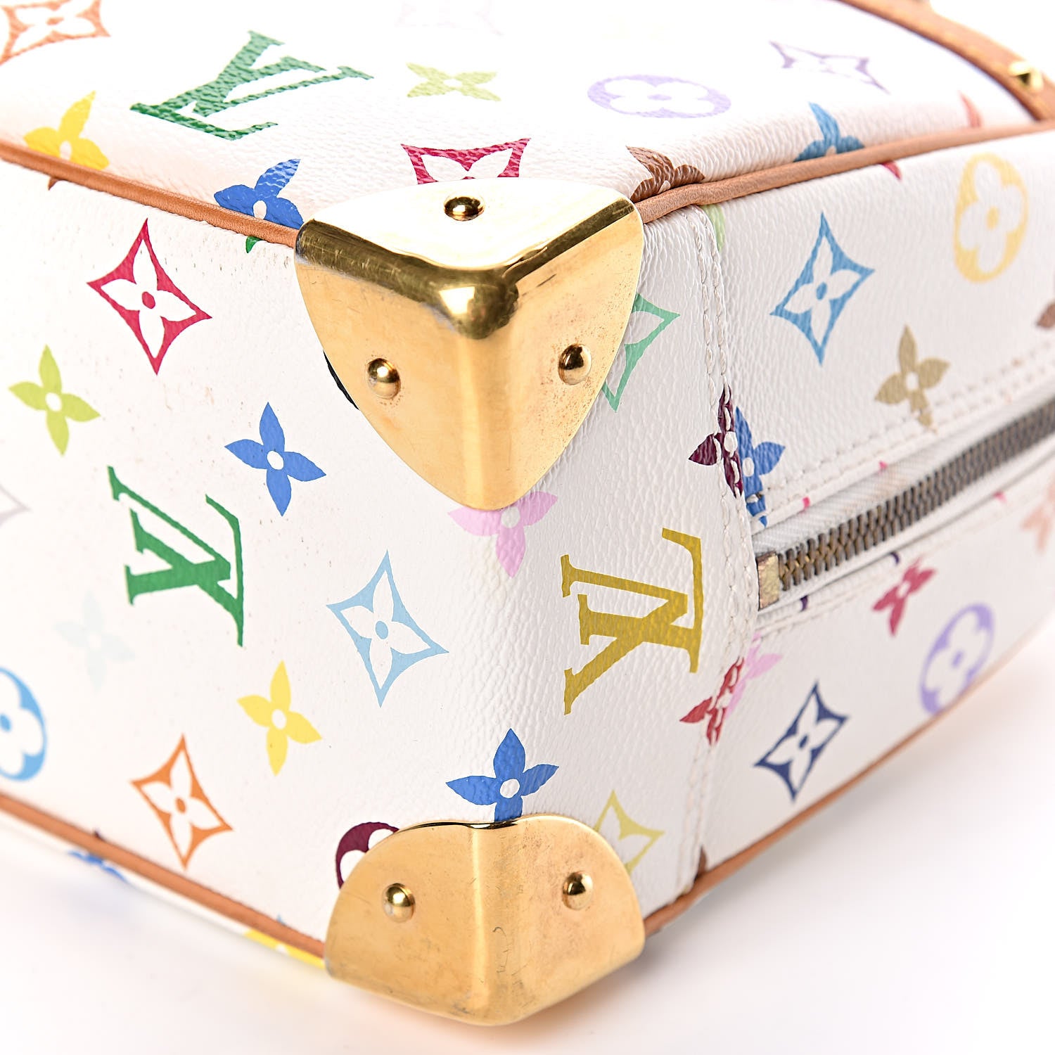 Louis Vuitton Monogram Multicolor Trouville White 6 of 13