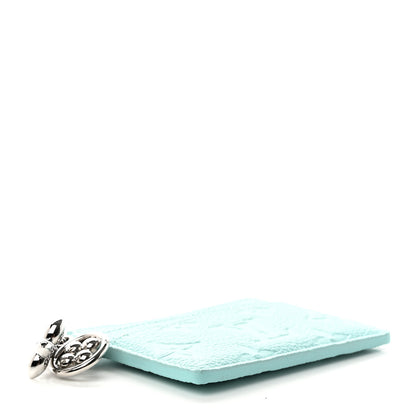 Louis Vuitton Empreinte Monogram LV Charms Card Holder Pearly Lagoon Turquoise 4 of 12