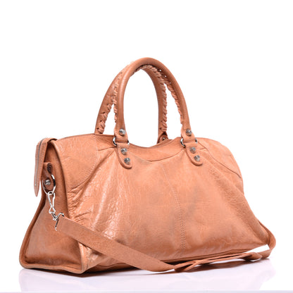 Balenciaga Agneau Giant 12 Silver Hardware Part Time Rose Blush 4 of 10