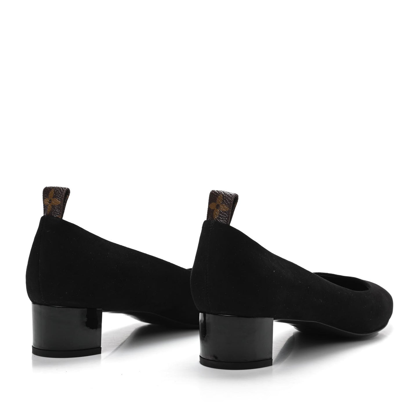 Suede Uniformes Pump 39 Black