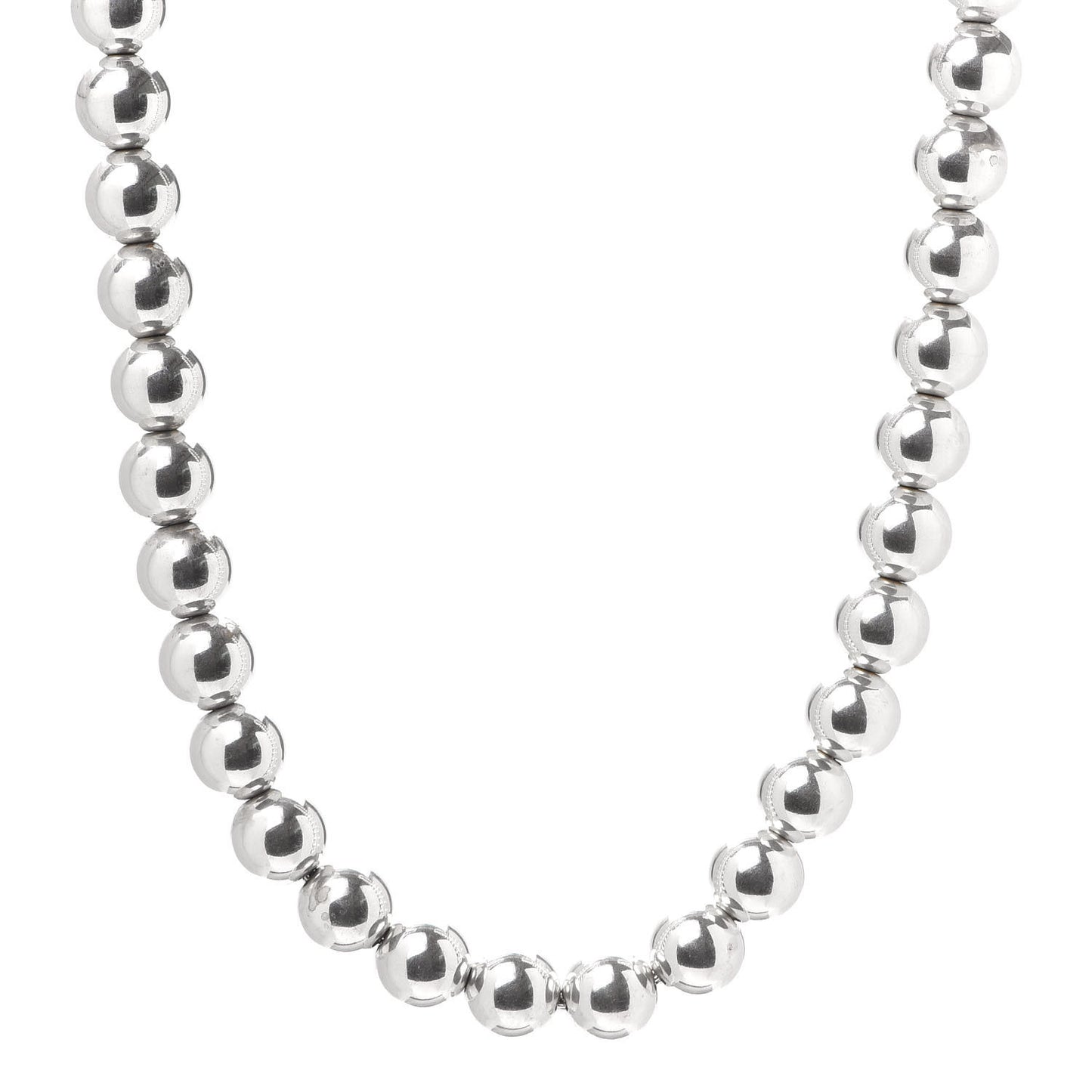 Sterling Silver 10mm HardWear Ball Necklace