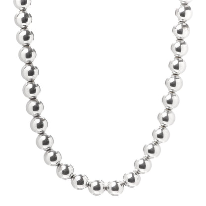 Tiffany Sterling Silver 10mm HardWear Ball Necklace 1 of 6