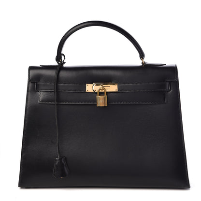 Hermes Box Kelly Sellier 32 Black 1 of 42