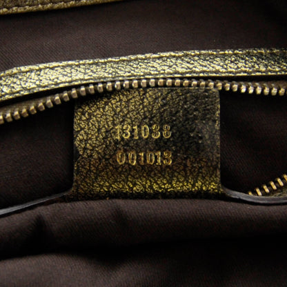 Gucci Monogram Bamboo Ring Hobo Metallic 7 of 8
