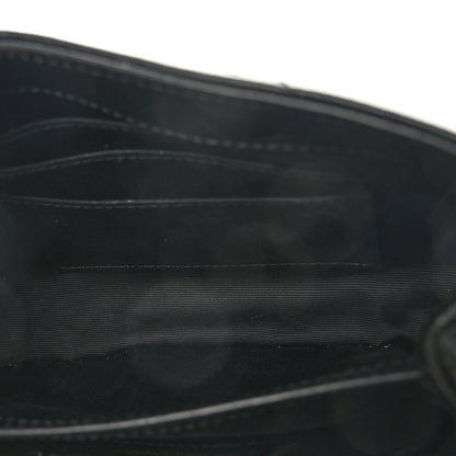 Saint Laurent Calfskin Y Quilted Monogram Toy Loulou Crossbody Bag Black 5 of 10