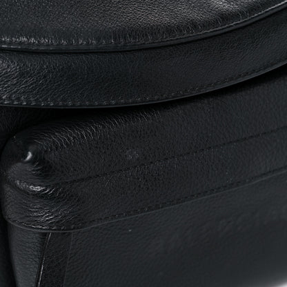 Balenciaga Smooth Calfskin Logo Large Everyday Beltpack Black 10 of 13