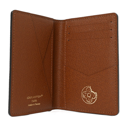 Louis Vuitton Calfskin Donut Monogram Pocket Organizer Chocolate 5 of 6