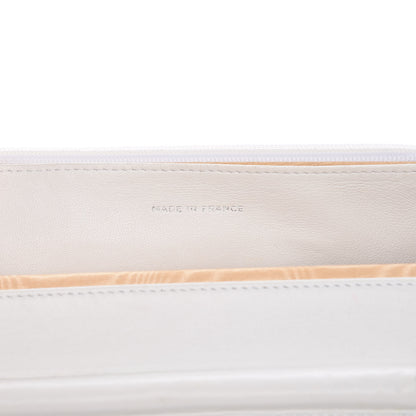 Chanel Caviar Timeless CC Wallet on Chain WOC White 7 of 18