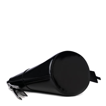 Prada Tessuto Spazzolato Ouverture Bucket Bag Black 4 of 5