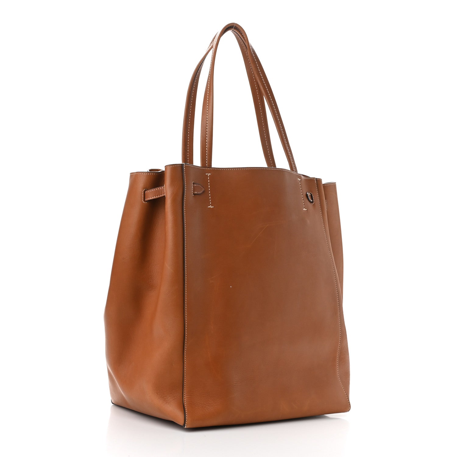 Celine Smooth Calfskin Small Tassel Cabas Phantom Camel 2 of 11