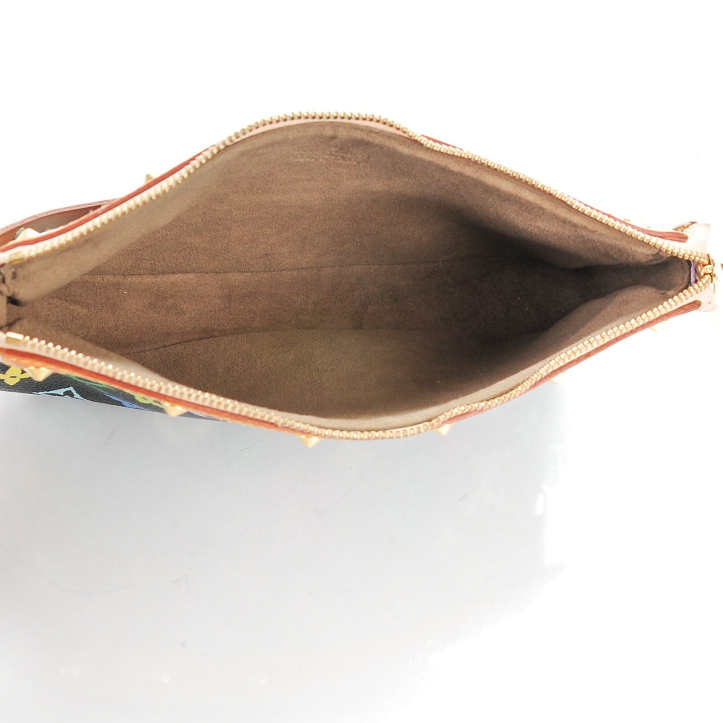 Monogram Multicolor Pochette Accessories Black