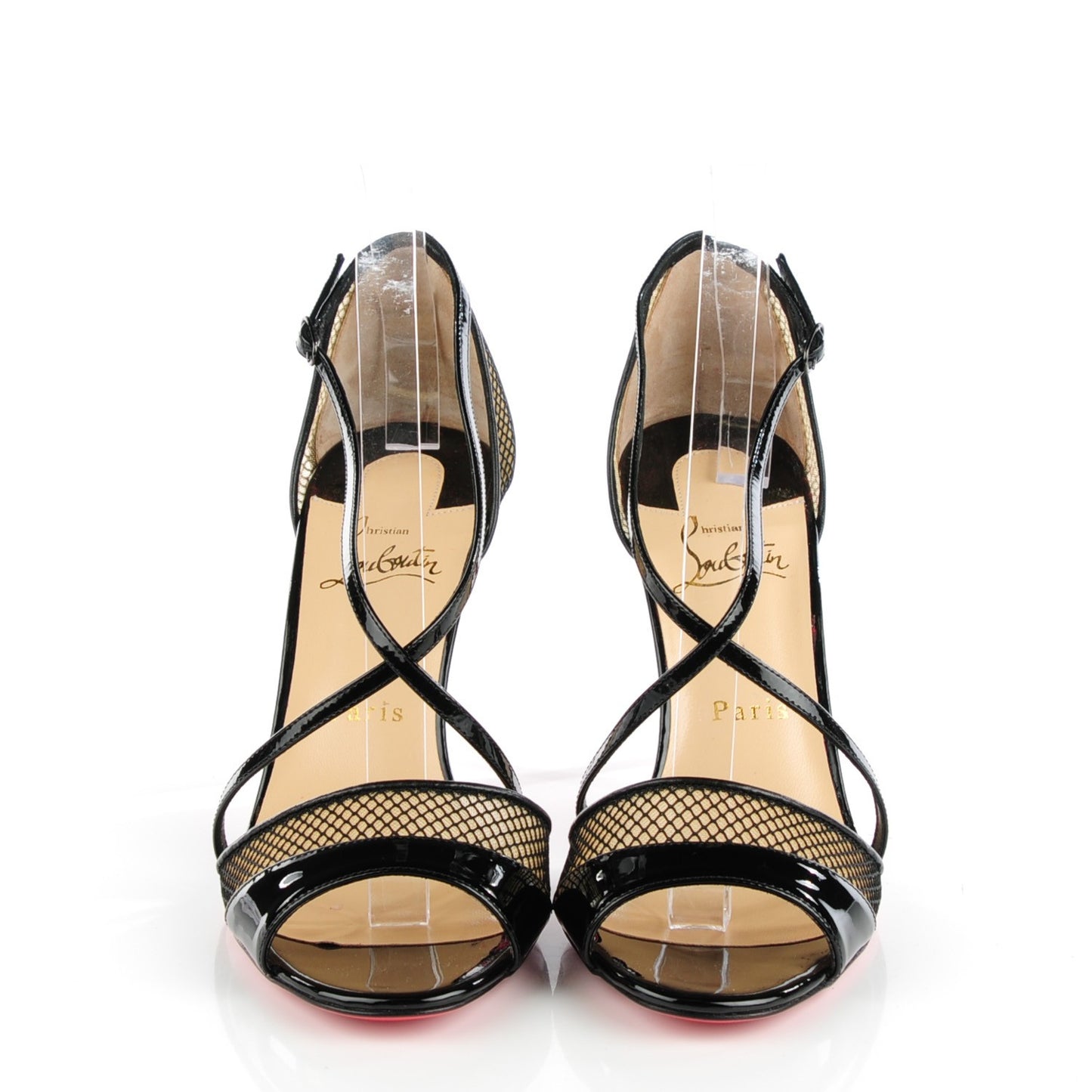 Patent Mesh Silkova 100 Sandals 39 Black