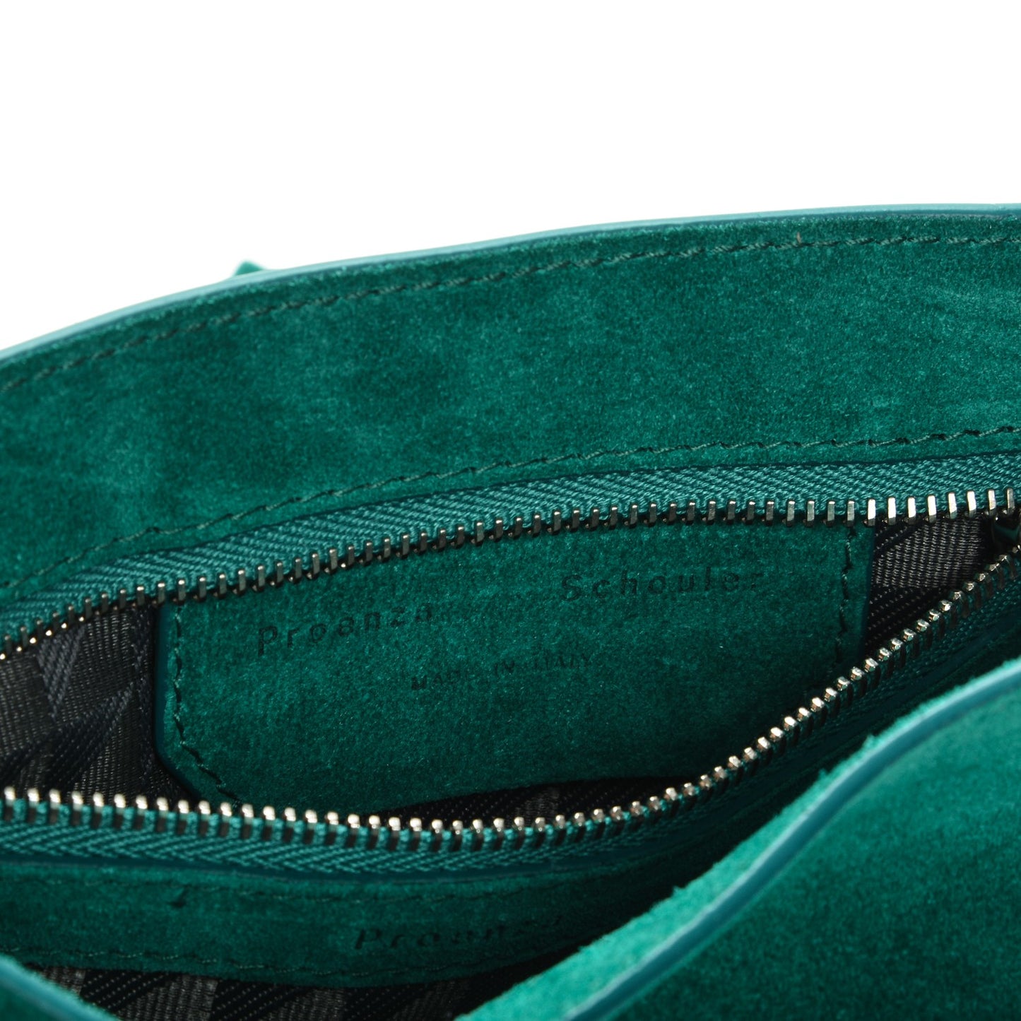 Suede PS1 Mini Pouch Messenger Bag Malachite