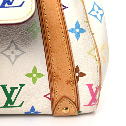 Louis Vuitton Monogram Multicolor Priscilla White 9 of 11