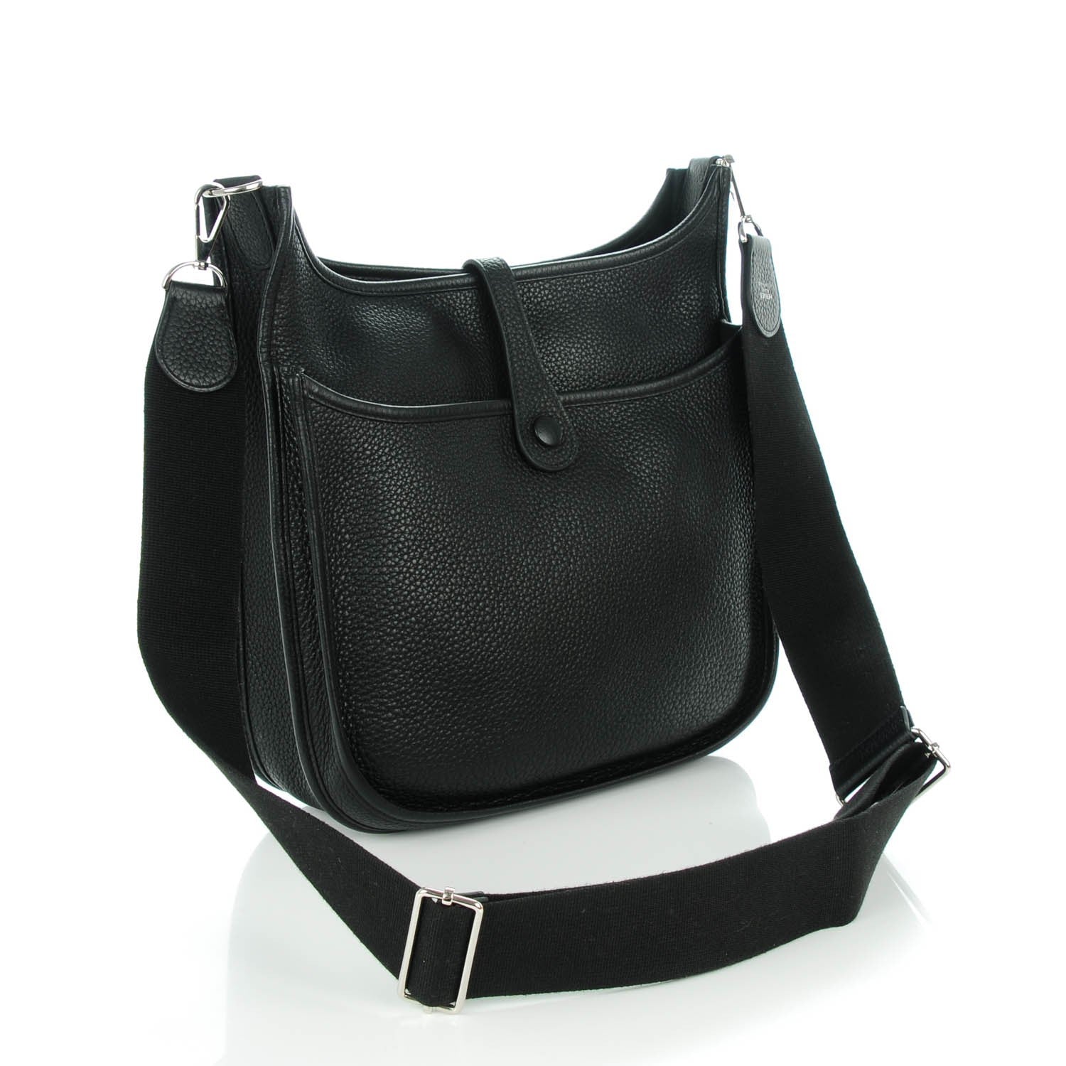 Hermes Taurillon Clemence Evelyne III PM Black 3 of 8